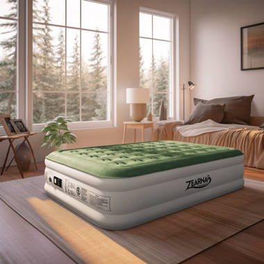 Air mattress shop self inflating queen